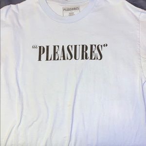 Pleasures Blue Box Logo Tee